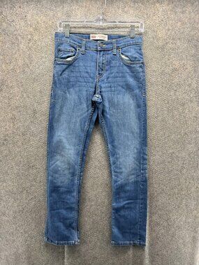 Levi's 511 Slim Jeans Boys 14 Regular 27x29 Blue Performance Stretch Denim